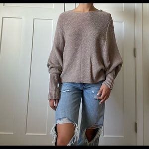 Loose sweater!